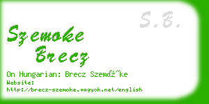 szemoke brecz business card